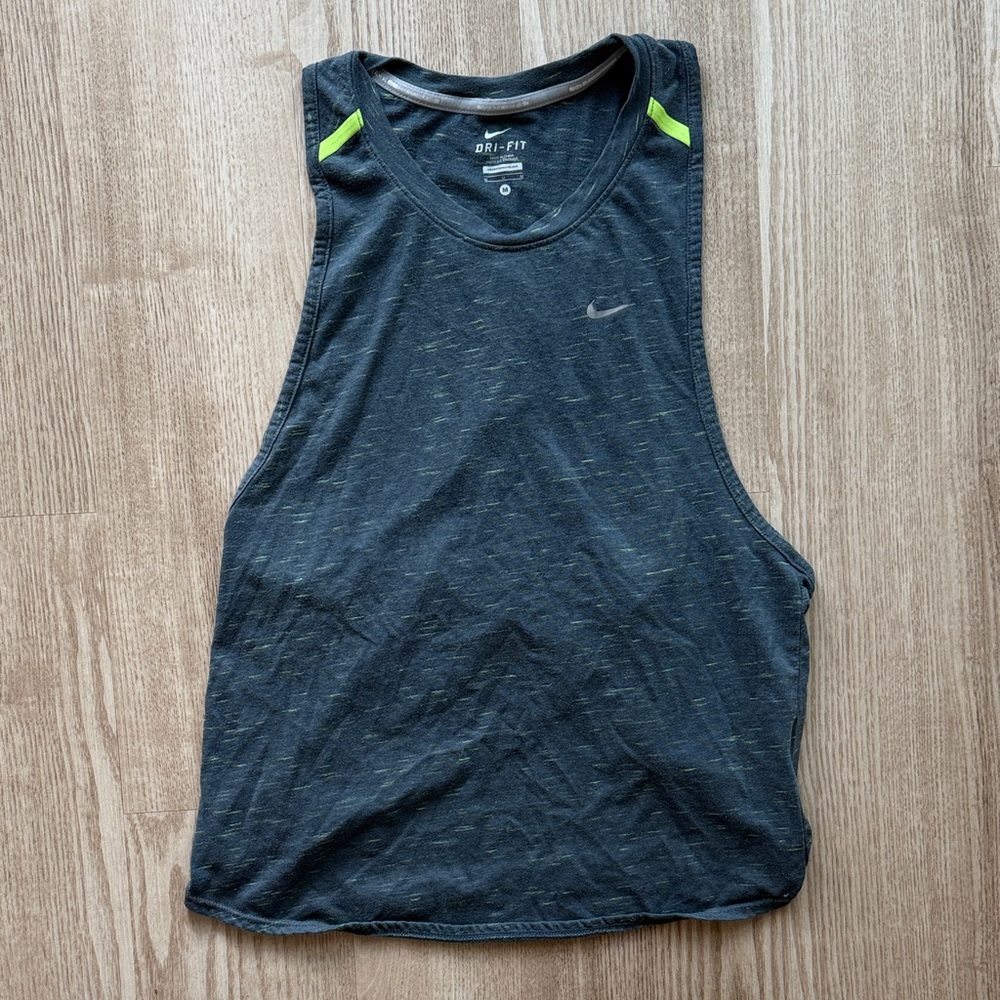 Nike Woman's Dri-FIT Charcoal Tank Top